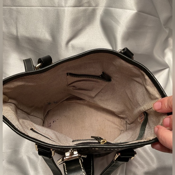 Dooney & Bourke grey/black monogram - Picture 5 of 12